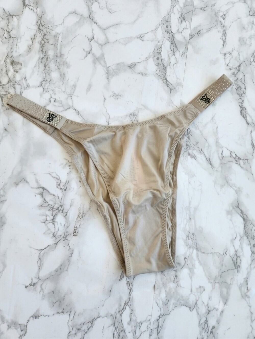 Victoria's Secret Very Sexy Scattered Shine Strap Brazilian Panty L